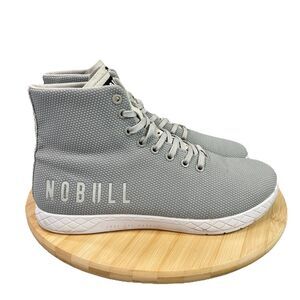 Nobull Outwork High-Top Mens Size 10 Gray Running Training Shoes Sneakers